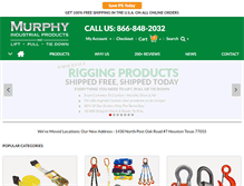 Tablet Screenshot of murphyindustrialproducts.com